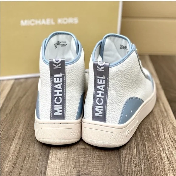 Michael Kors Shea Mid High Top Sneakers - Picture 4 of 8
